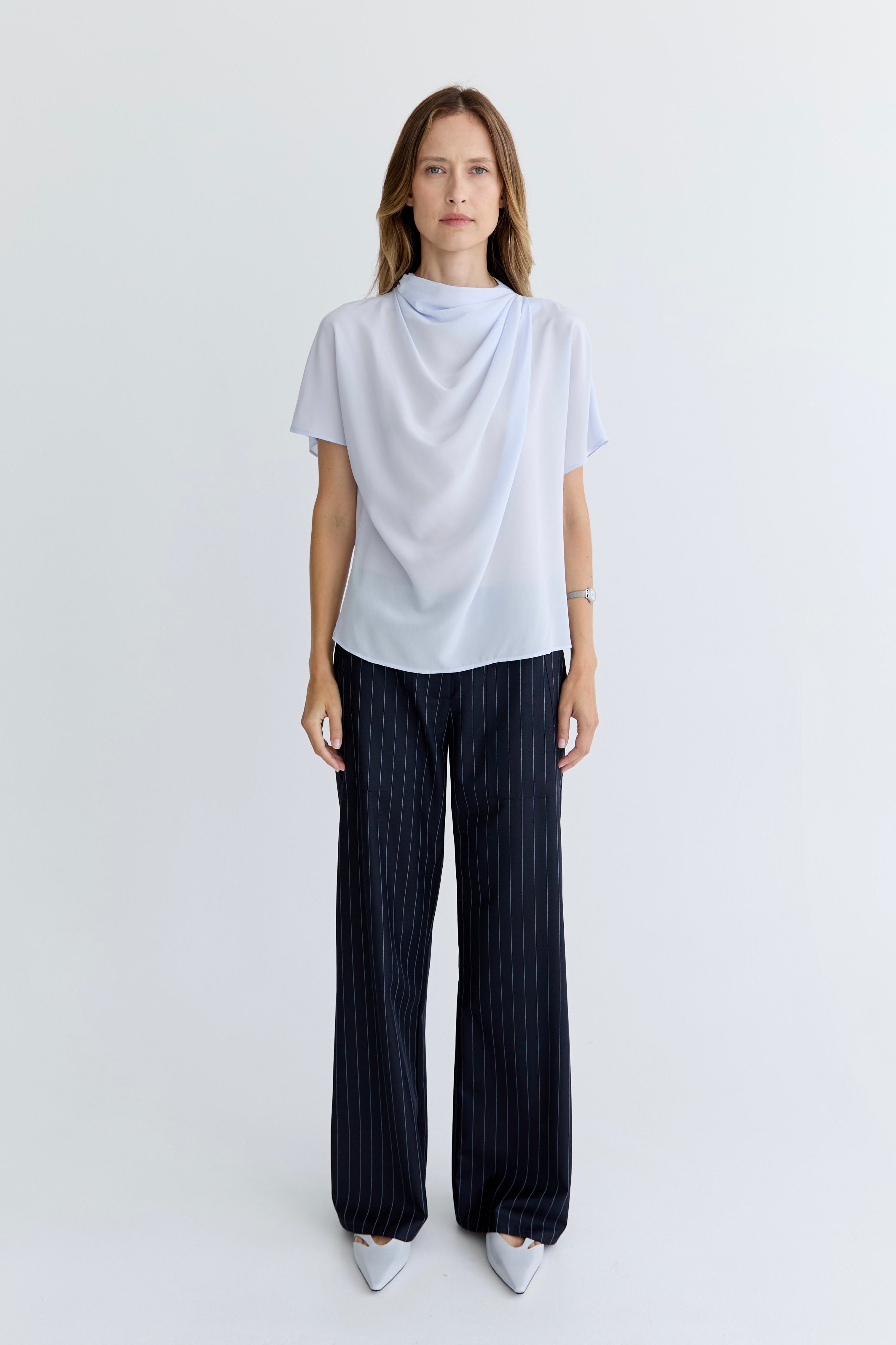Marlene Pant - Stripe Wool