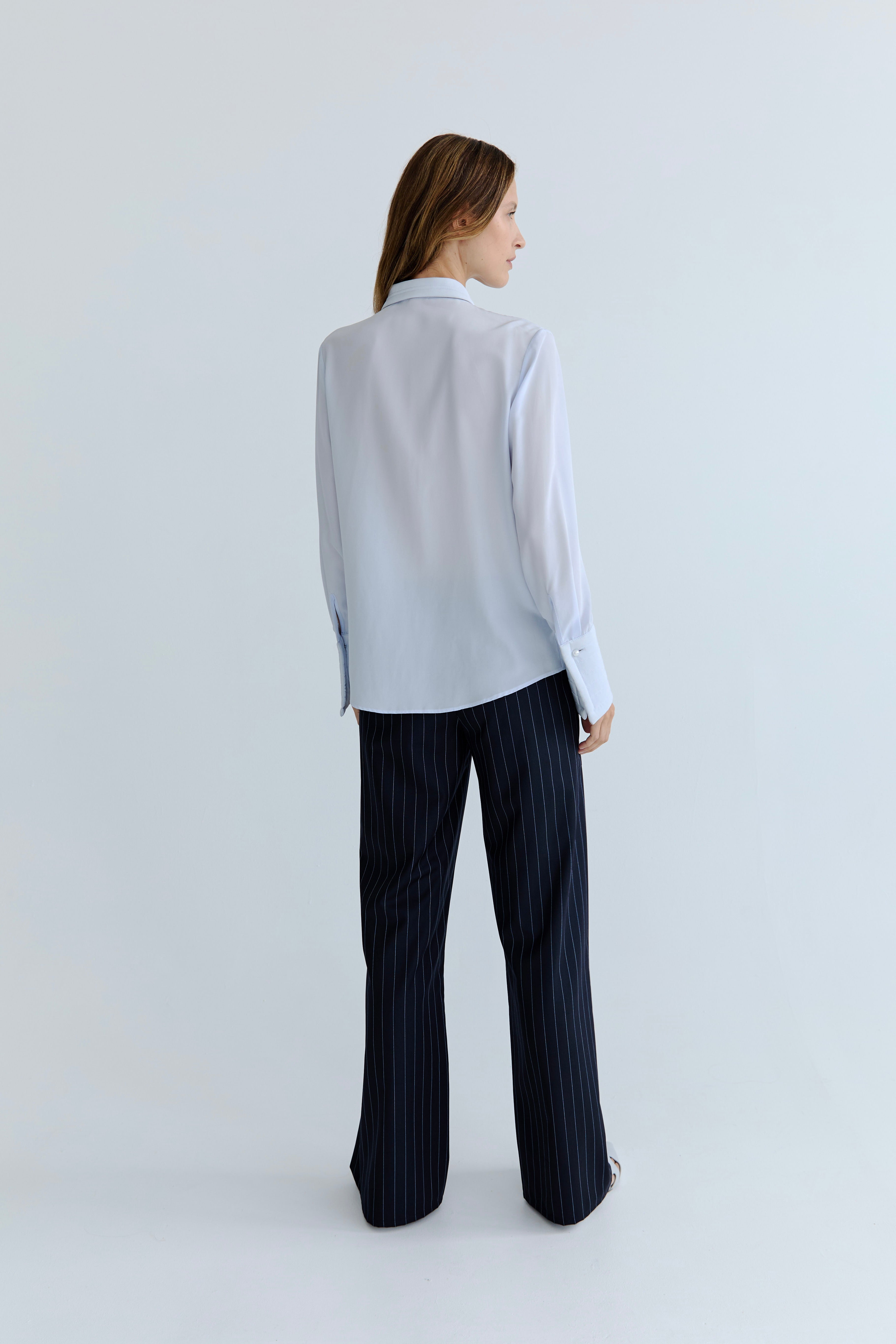 Marlene Pant - Stripe Wool