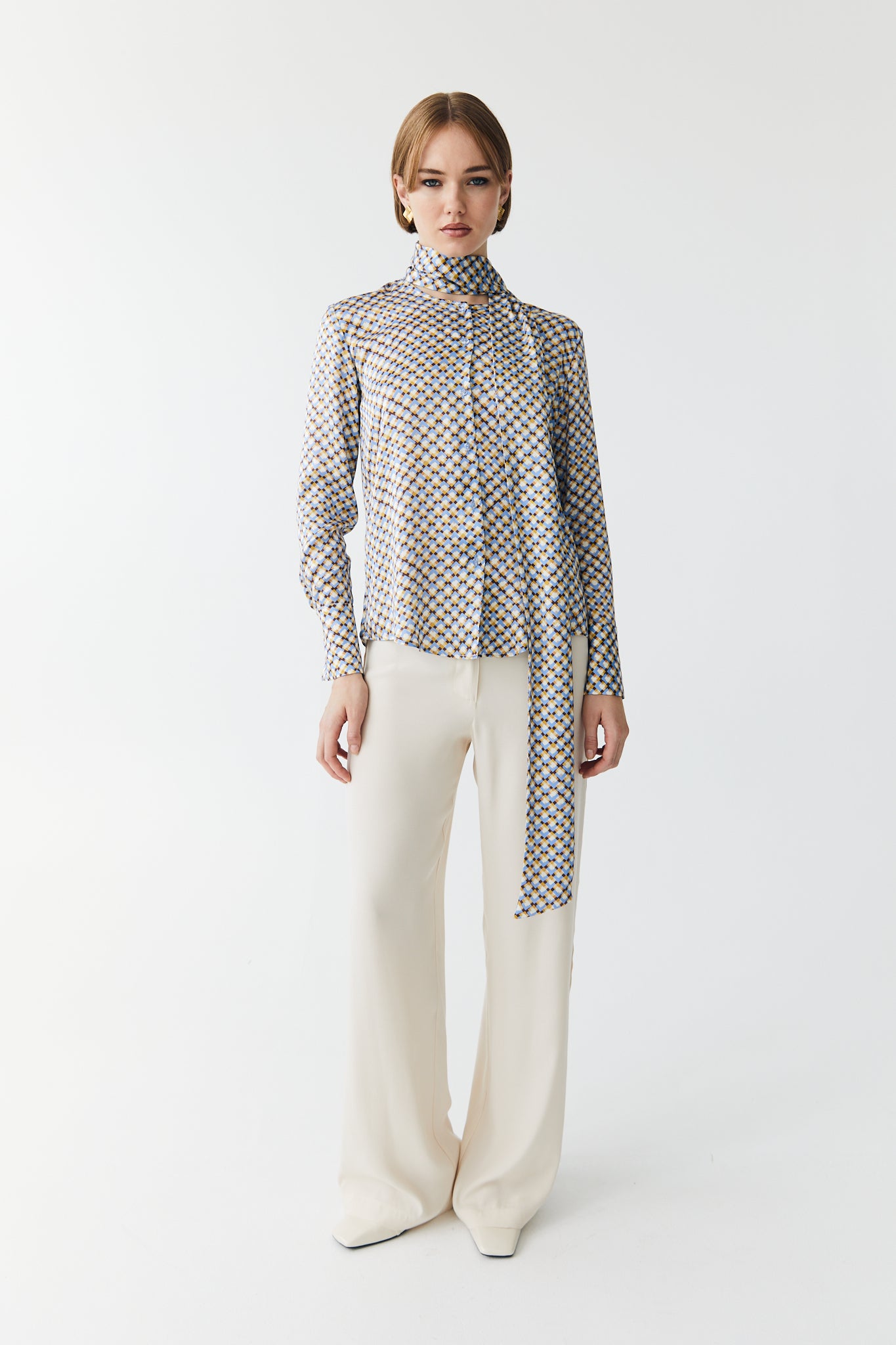 Elodie Blouse - Silk Print