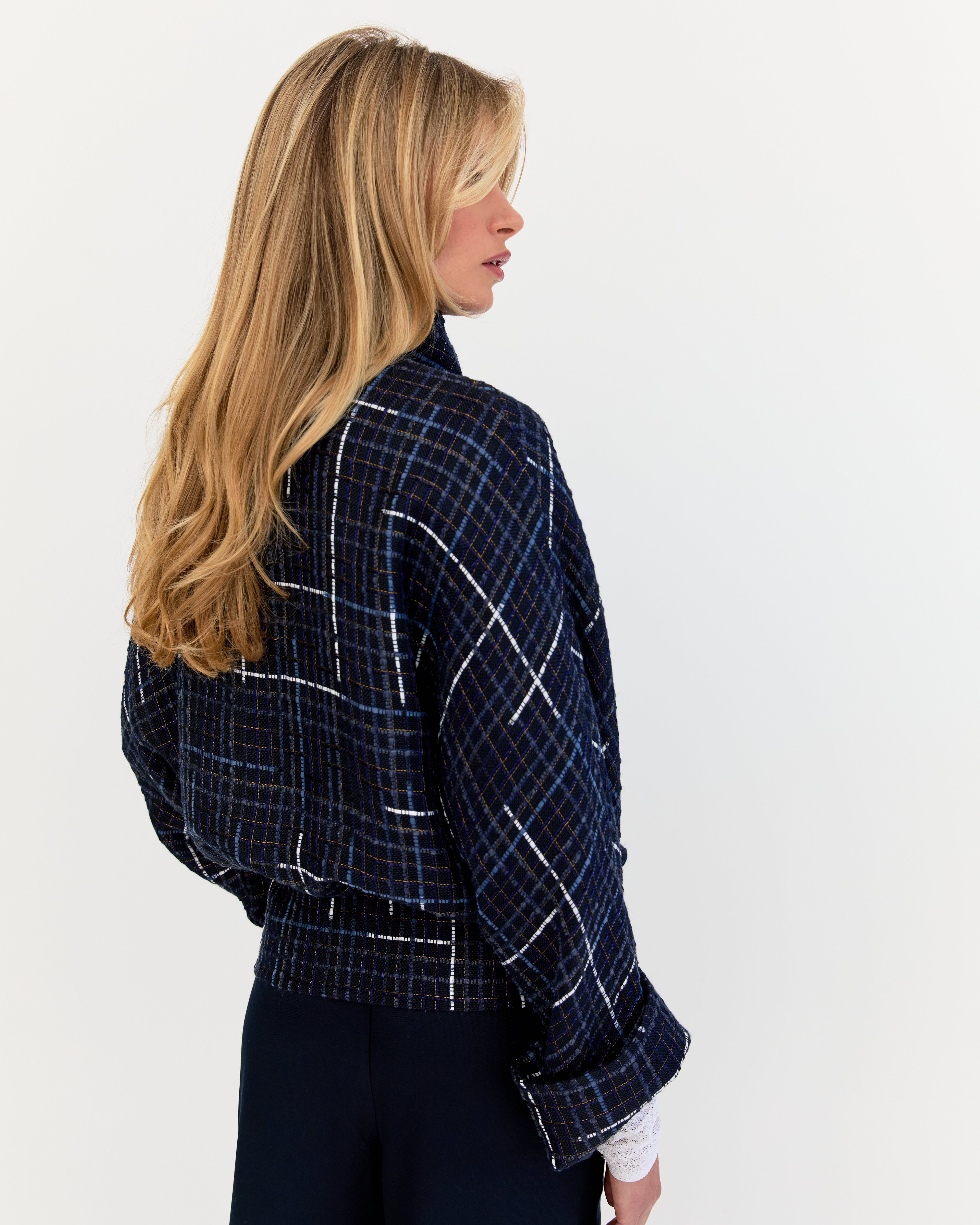 Jack Jacket - Navy Tweed