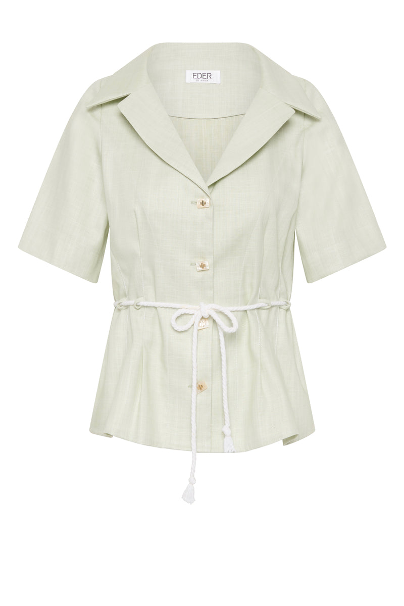 Angelina Top - Pistachio