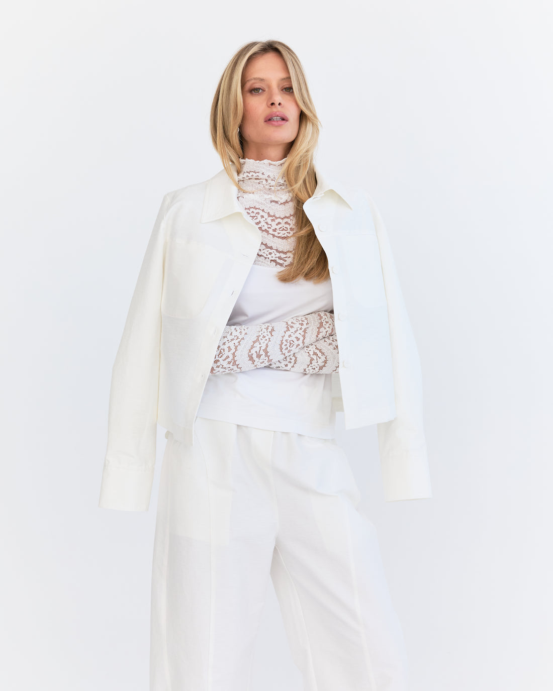 Lottie Jacket - Ivory