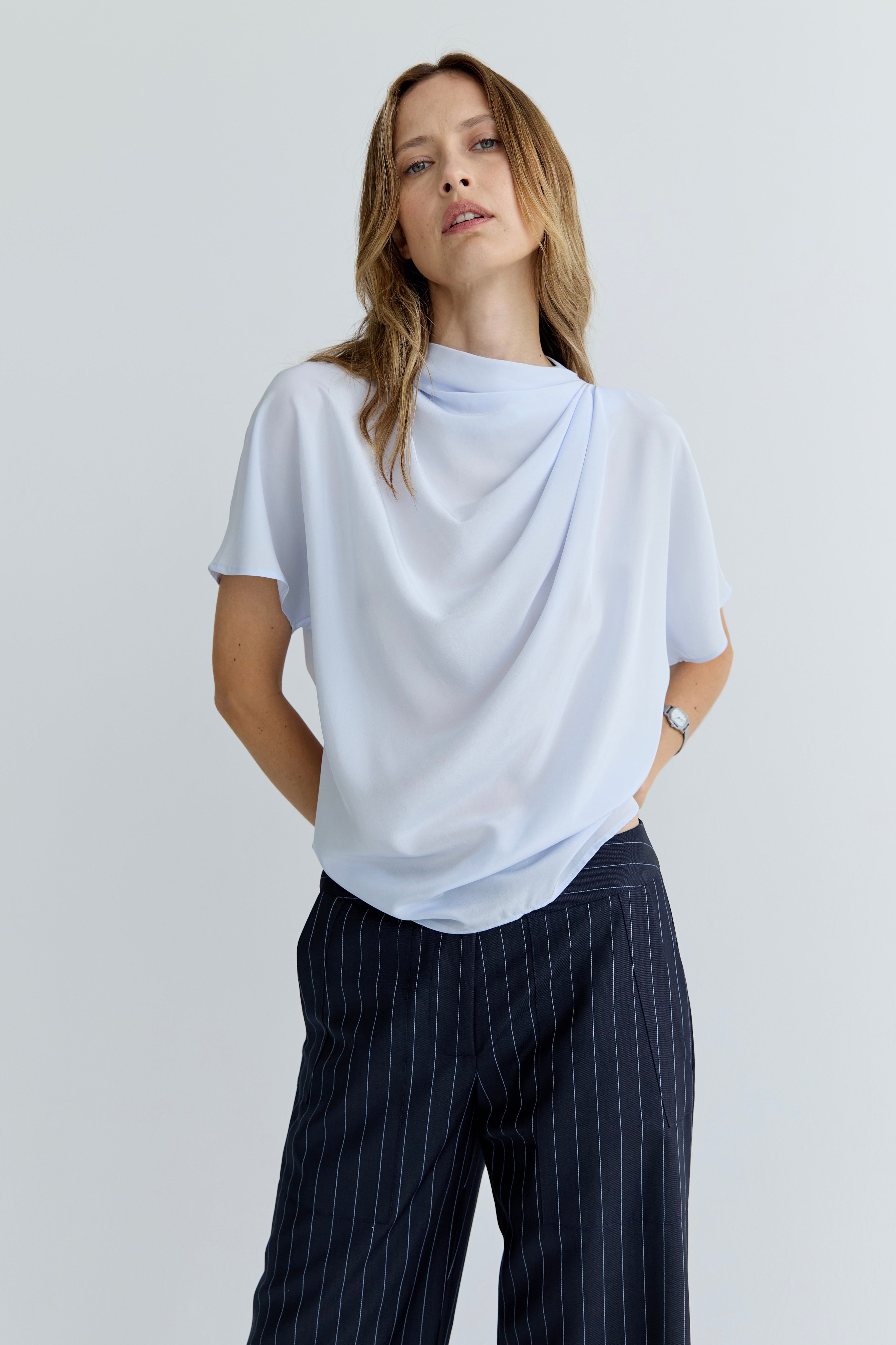 Marlene Pant - Stripe Wool
