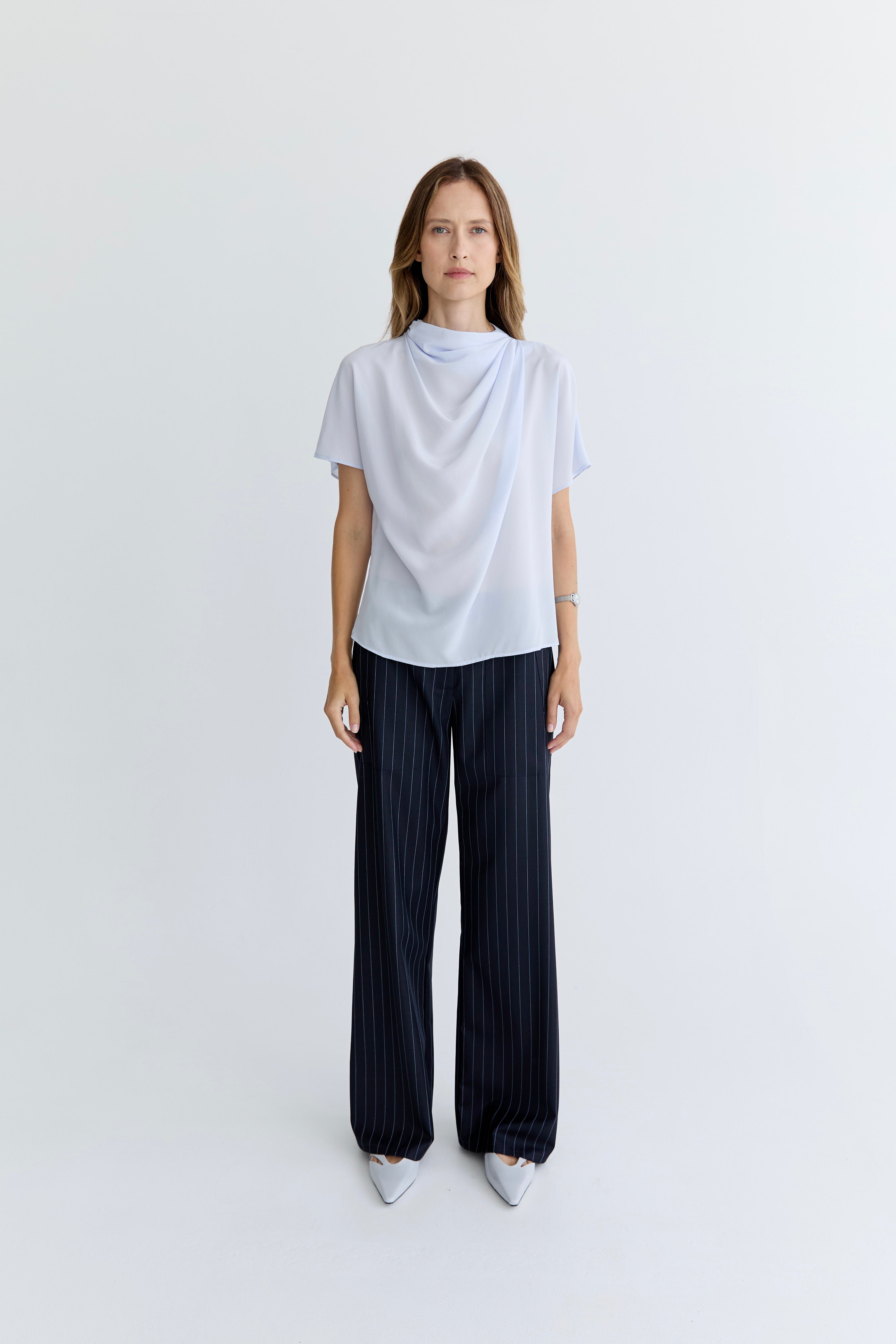 Marlene Pant - Stripe Wool
