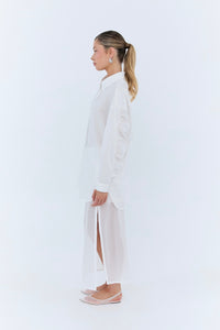 Monaco Skirt - White Sequence