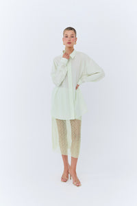 Dion Skirt - Green Lace