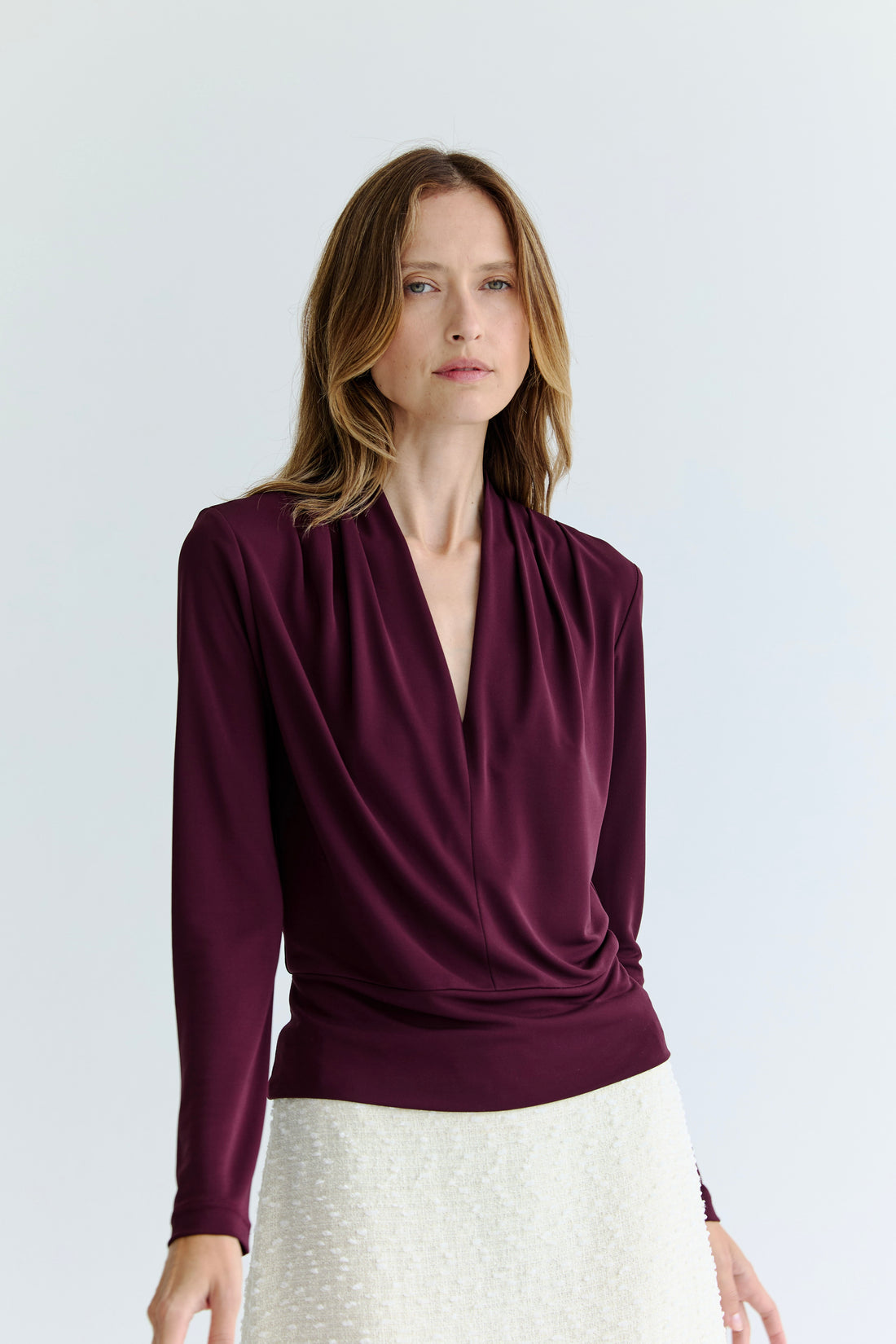 Holly Top - Plum