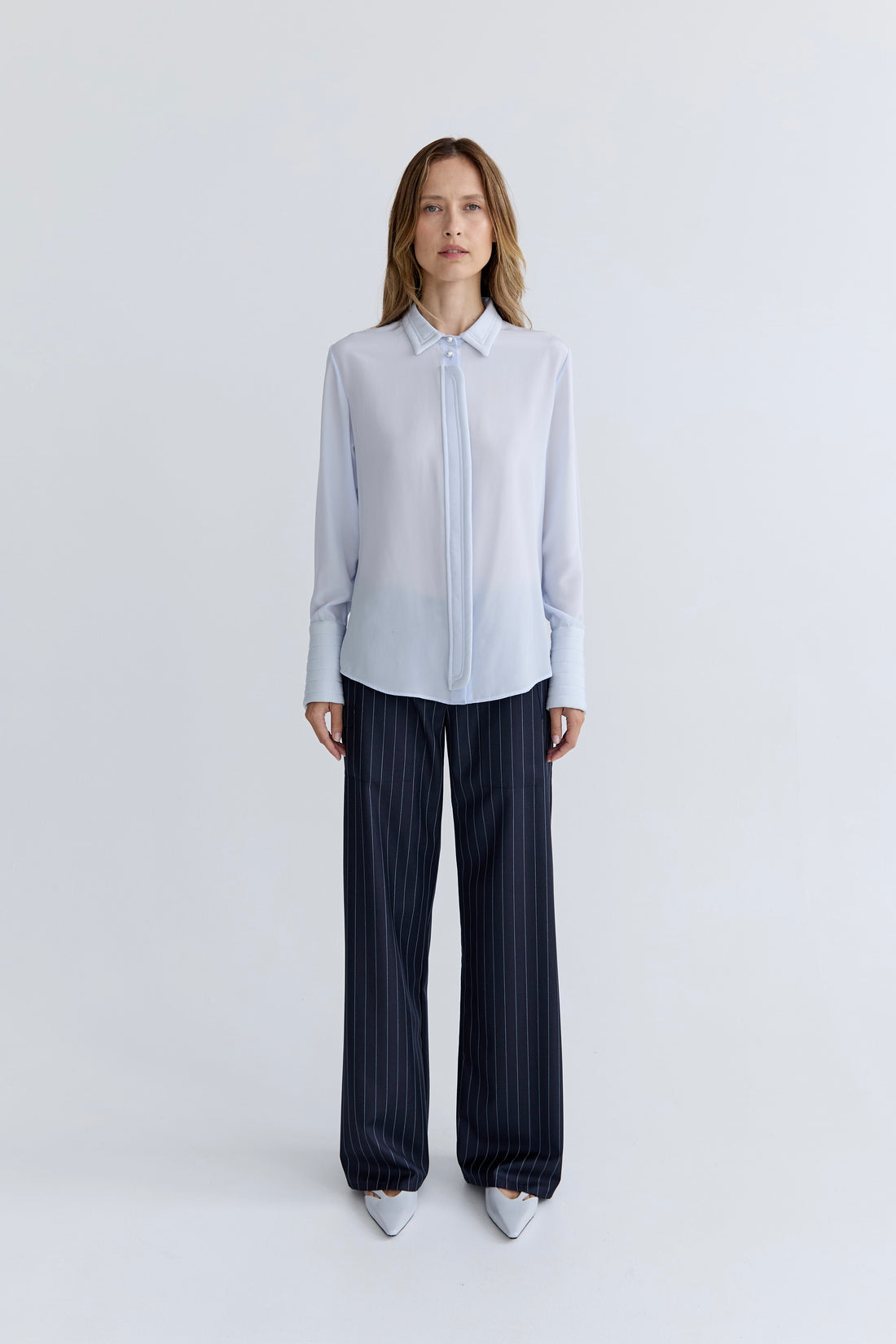 Sylvie Shirt - Powder Blue