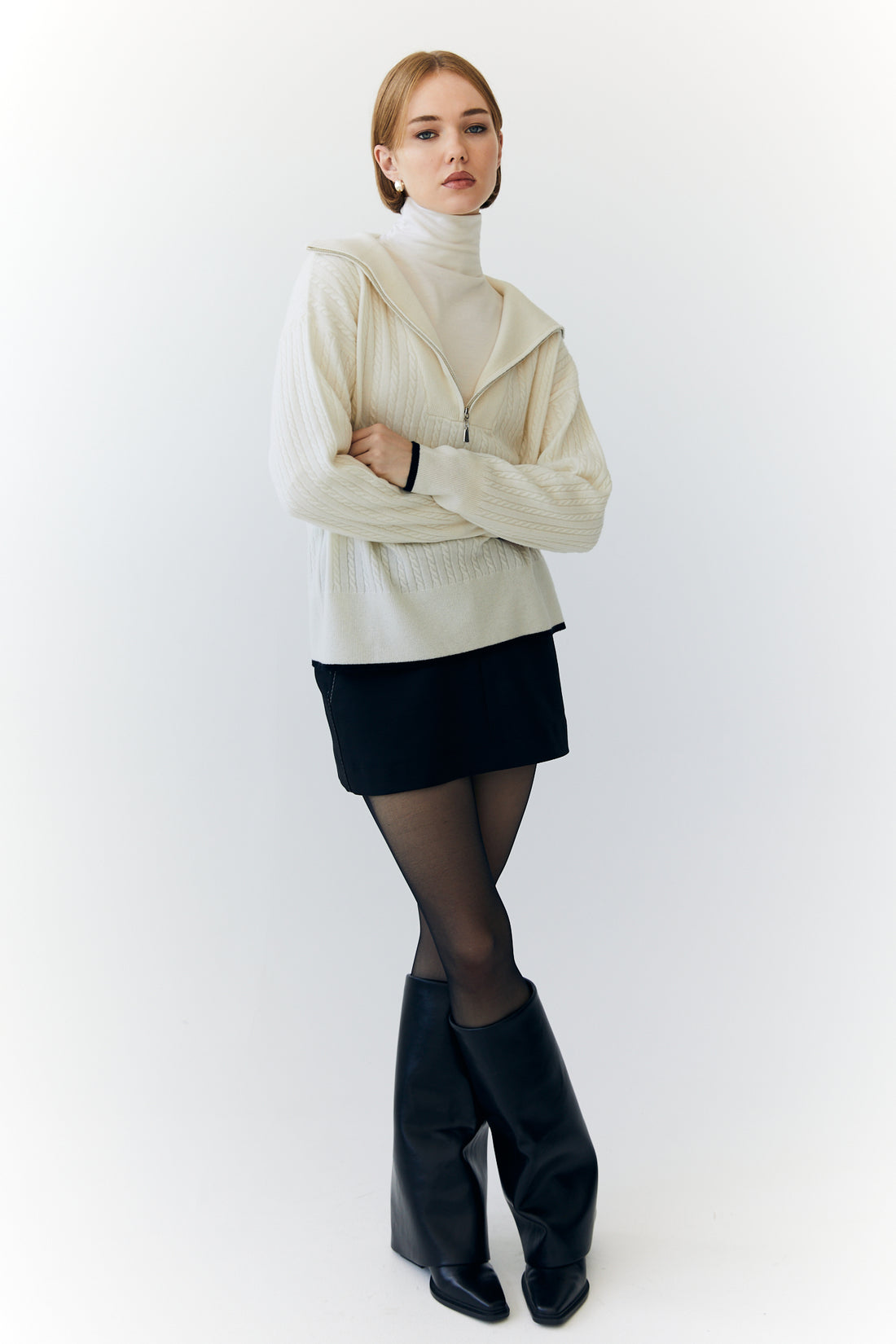 Mik Merino Knit - Vanilla