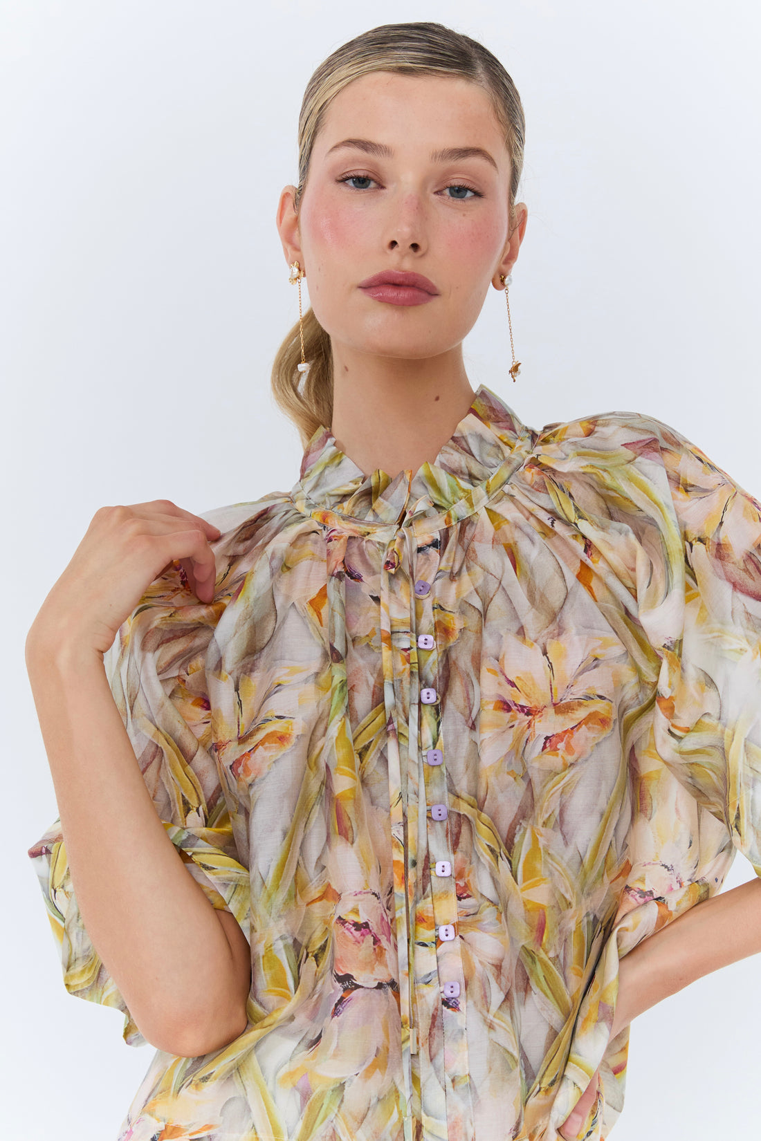 Konstantina Blouse - Mustard