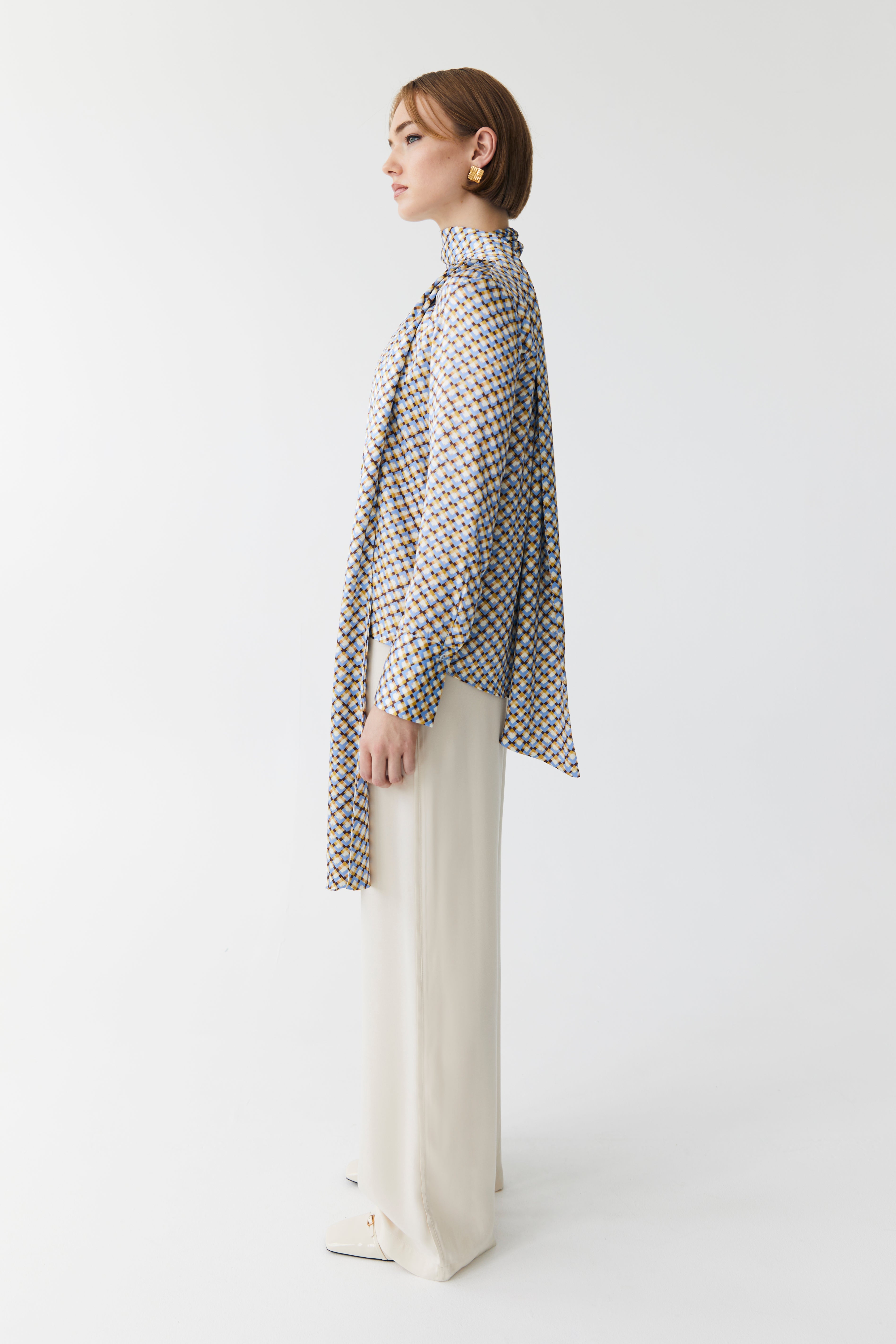 Elodie Blouse - Silk Print