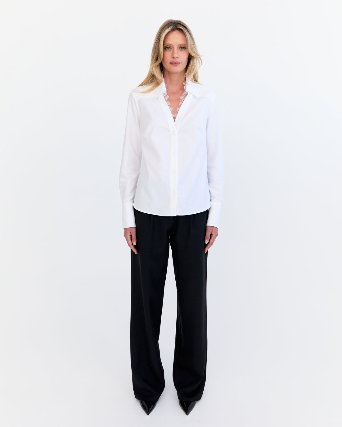 Paris Pant - Black Wool