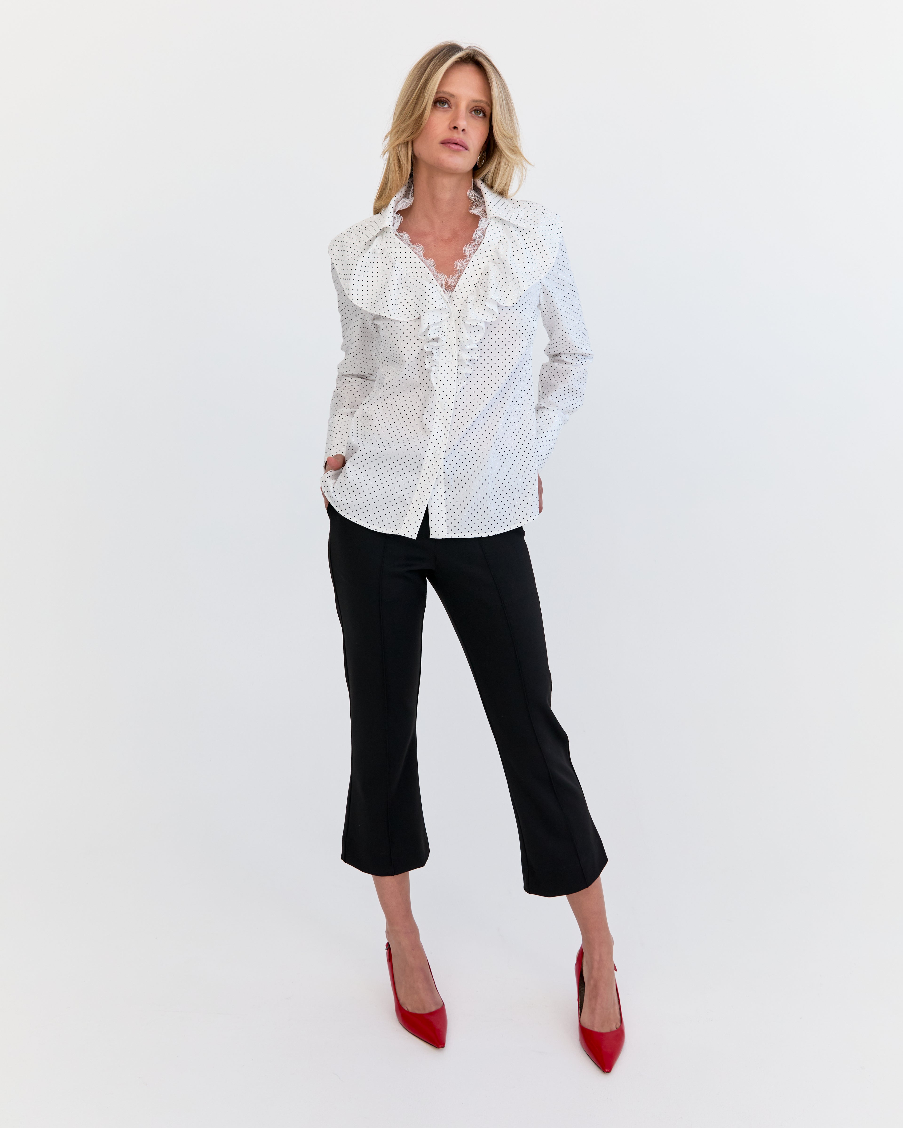 Alice Capri Pant - Black Ponte