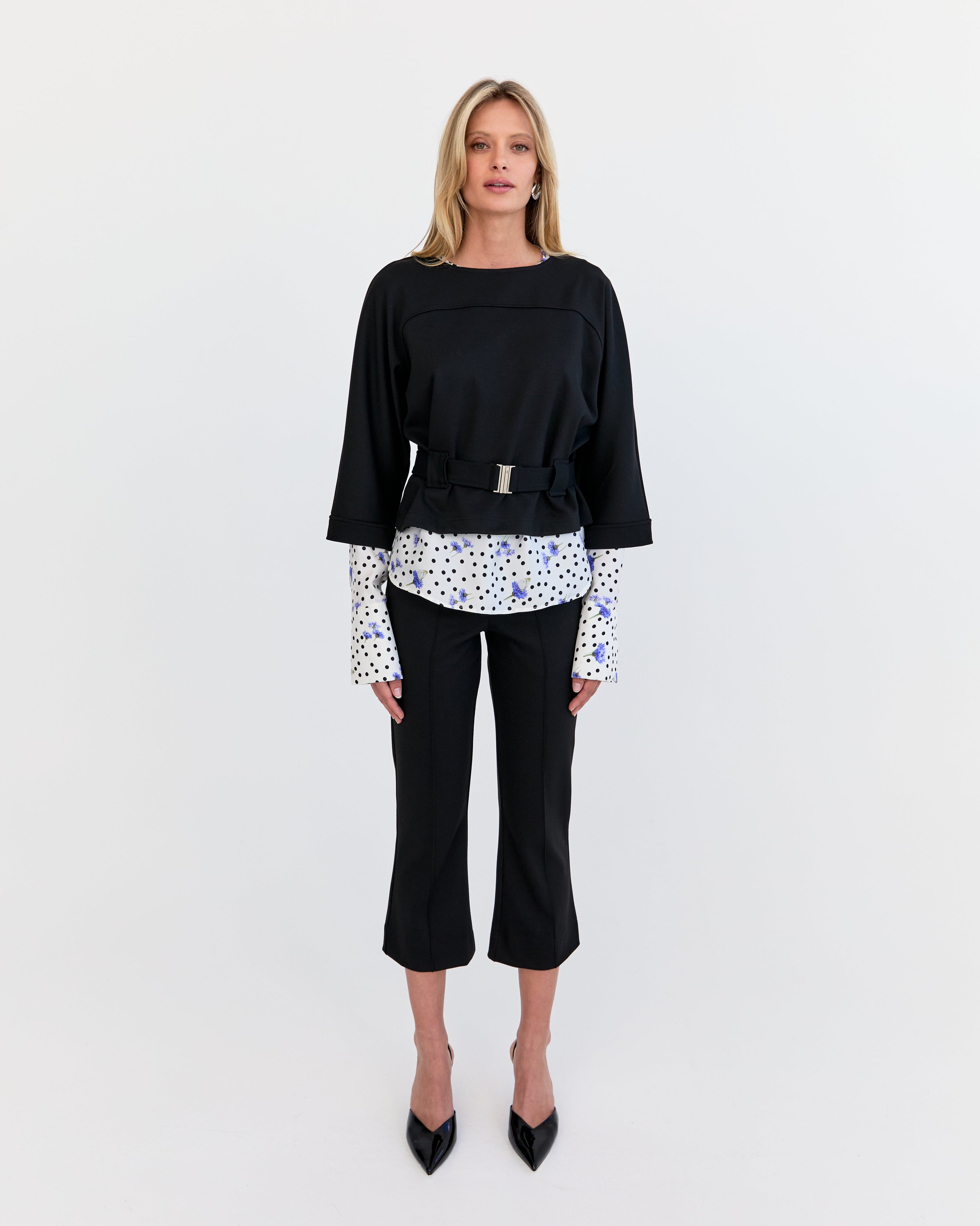 Alice Capri Pant - Black Ponte