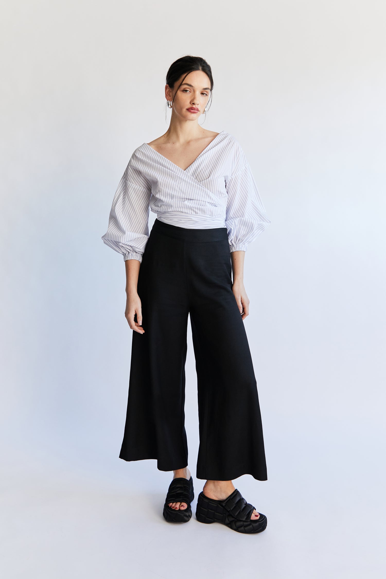 Antonette Blouse - Stripe