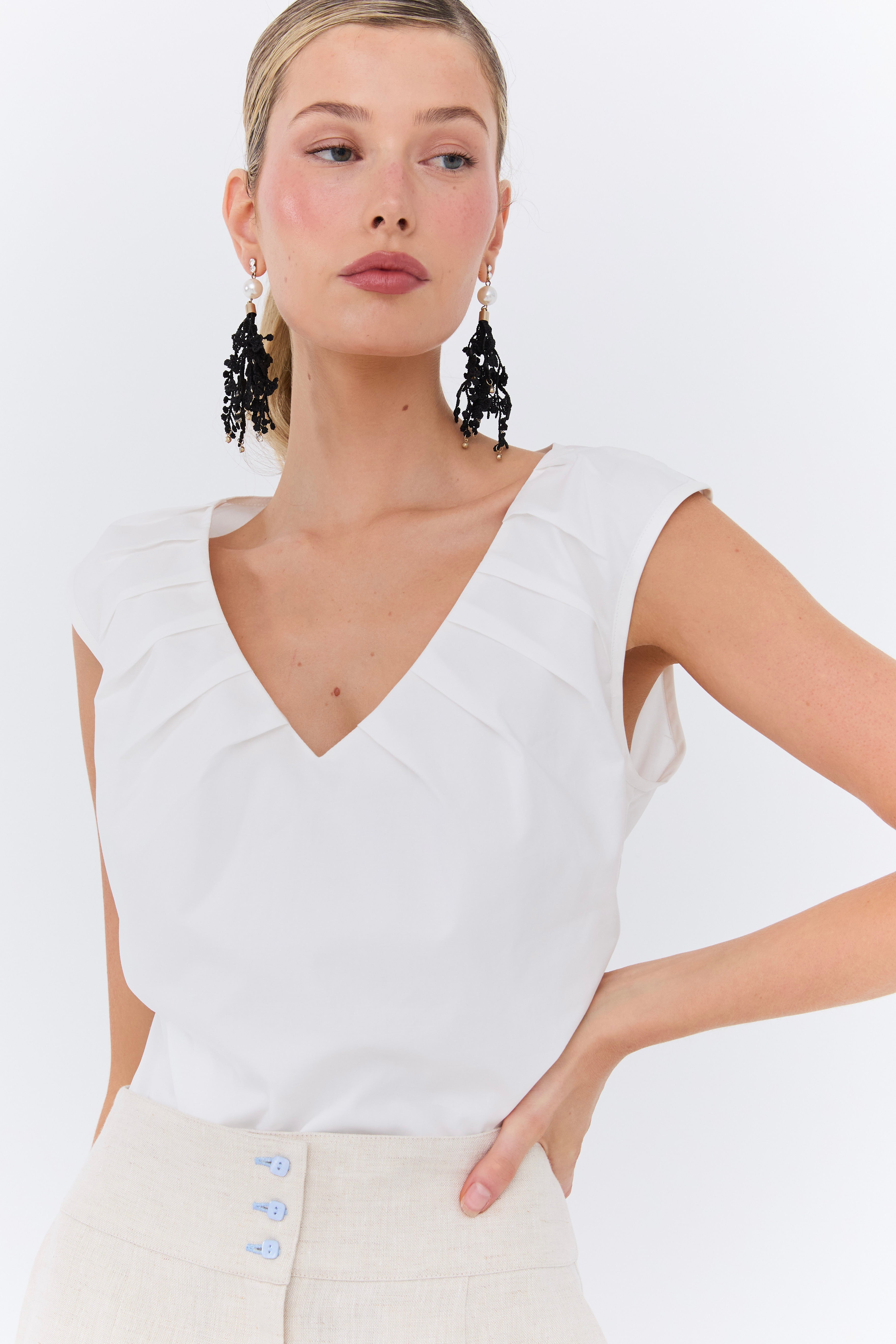 Isabelle Top - White