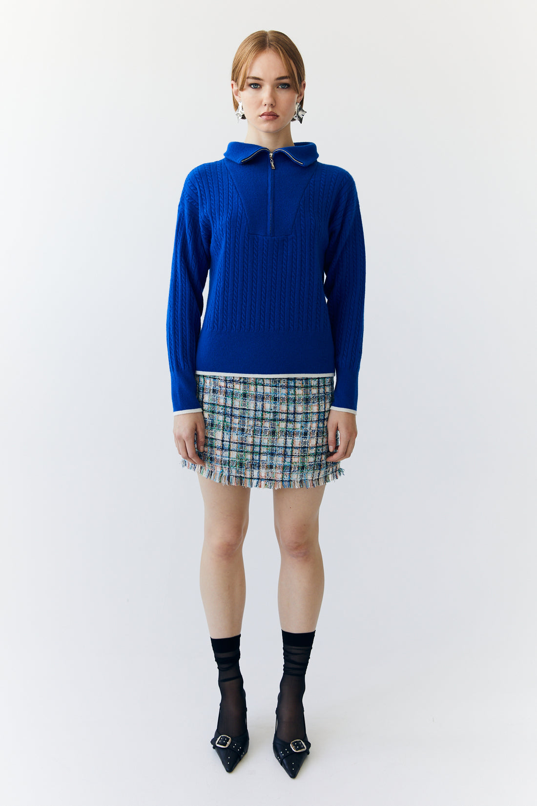 Mik Merino Knit - Cobalt