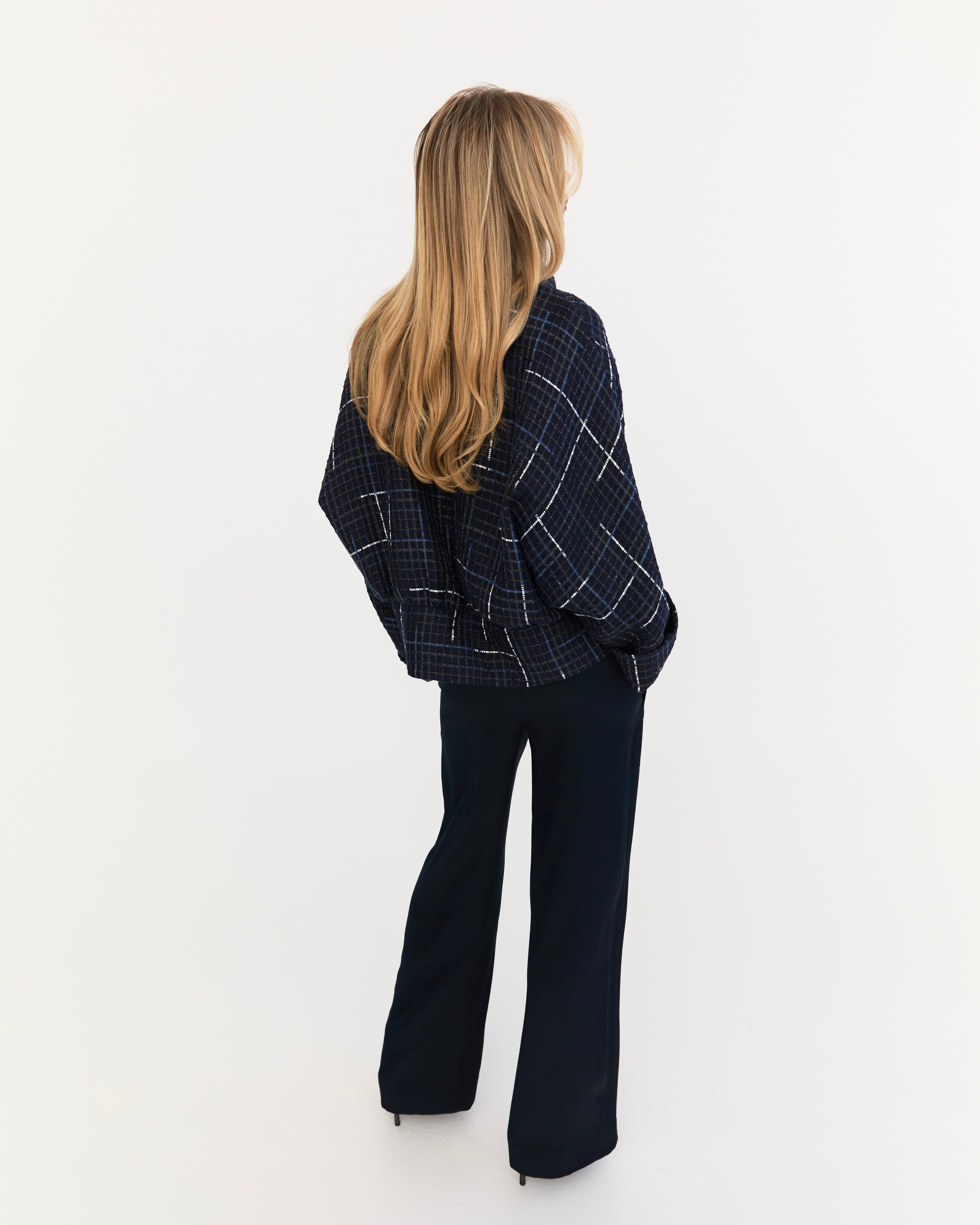 Jack Jacket - Navy Tweed