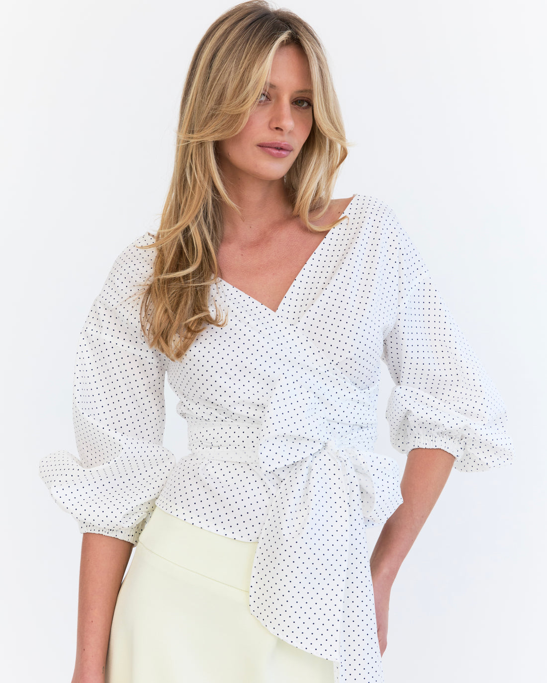 Antonette Blouse - Polka Dot