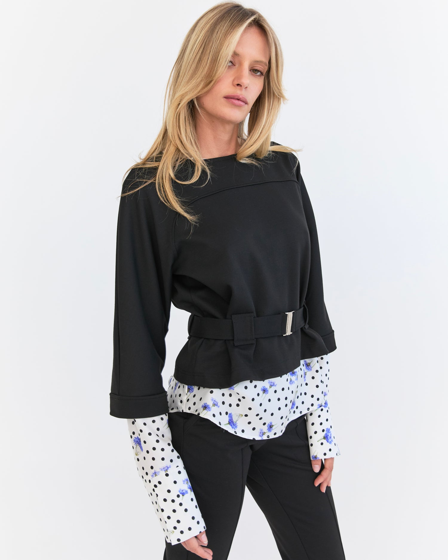 Alice Capri Pant - Black Ponte