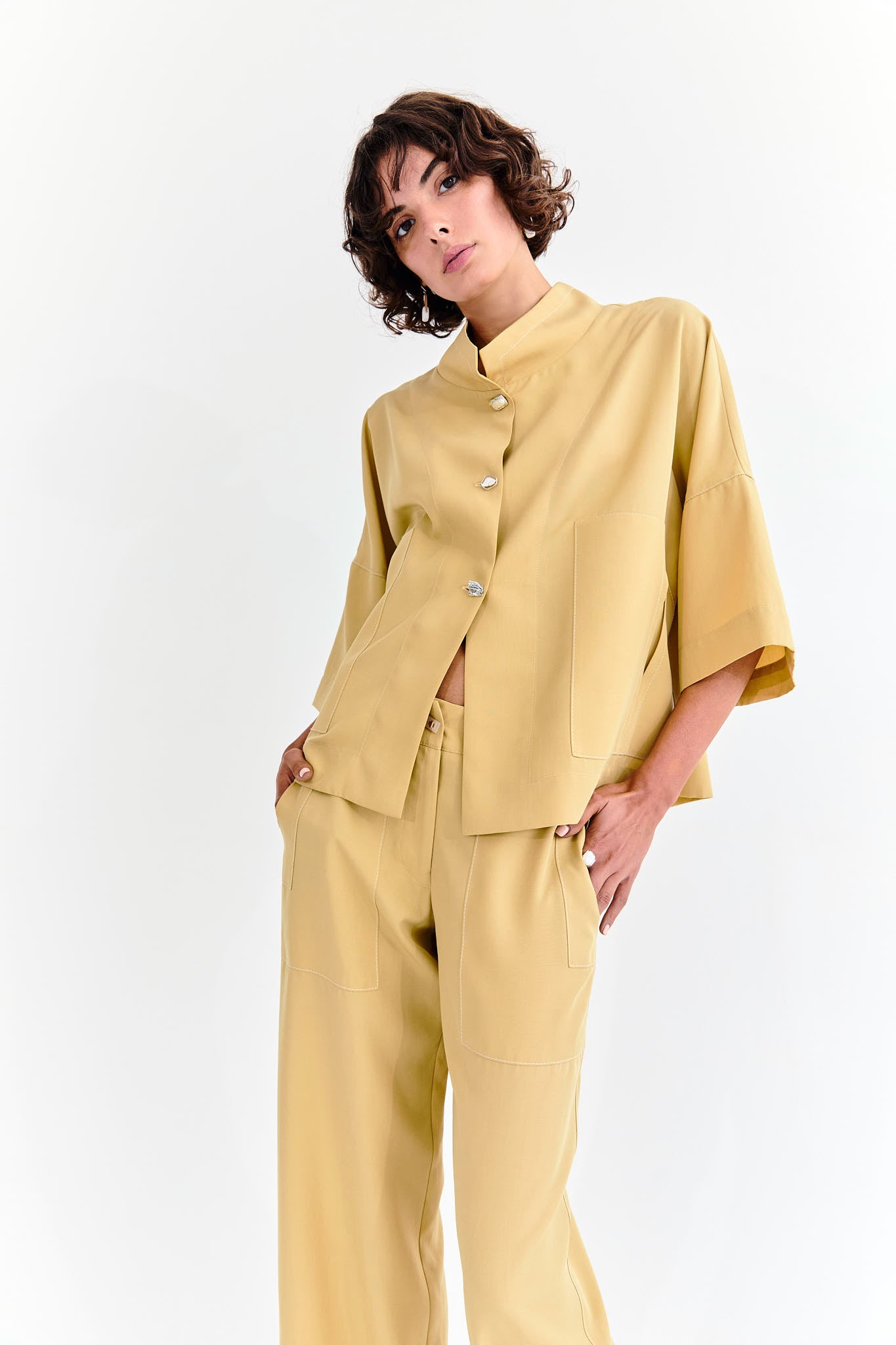 Audrey Jacket - Mustard